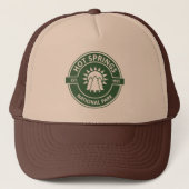 Nationaal park Hot Springs Trucker Pet (Voorkant)