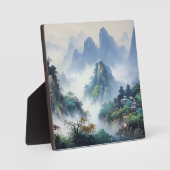 Nationaal park Huangshan Fotoplaat (Voorkant)