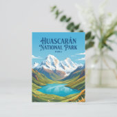 Nationaal park Huascarán Peru Briefkaart (Staand voorkant)