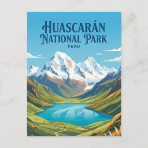 Nationaal park Huascarán Peru Briefkaart