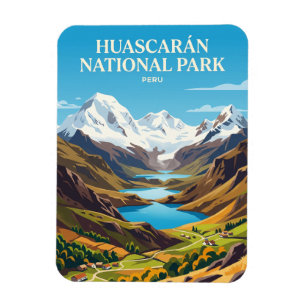 Nationaal park Huascarán Peru Magneet