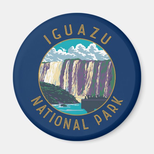 Nationaal park Iguazu Argentijnse noodcirkel Magneet (Voorkant)