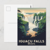 Nationaal park Iguazu Brazilië Briefkaart (Voorkant / Achterkant)