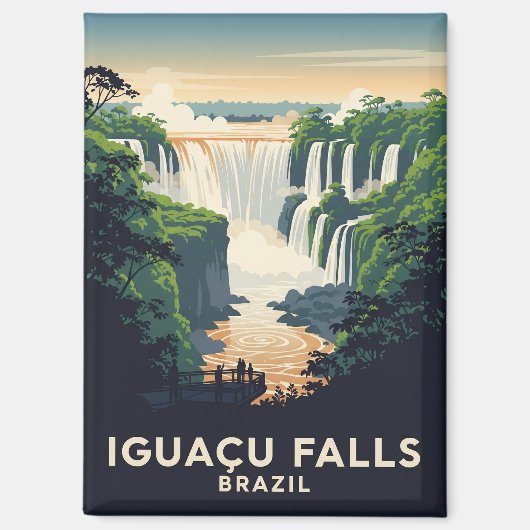 Nationaal park Iguazu Brazilië Magneet (Voorkant)