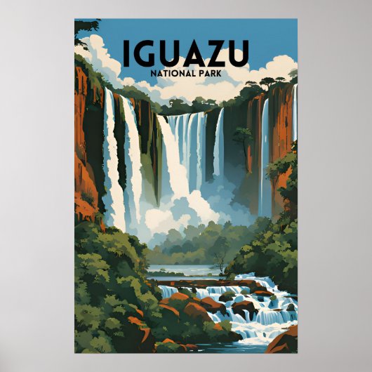 Nationaal park Iguazu Poster (Voorkant)