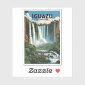 Nationaal park Iguazu Sticker (Vel)