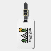 Nationaal Park Indiana Dunes Bagagelabel (Voorkant verticaal)