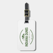 Nationaal Park Indiana Dunes Bagagelabel (Voorkant verticaal)