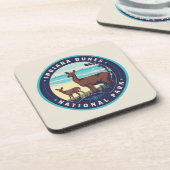 Nationaal Park Indiana Dunes Bier Onderzetter (Linkerzijde)