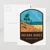 Nationaal Park Indiana Dunes Briefkaart (Voorkant / Achterkant)