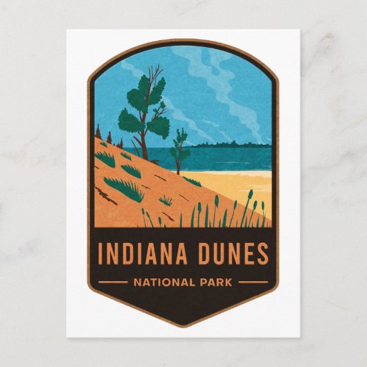 Nationaal Park Indiana Dunes Briefkaart (Voorkant)
