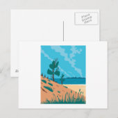 Nationaal Park Indiana Dunes Briefkaart (Voorkant / Achterkant)