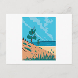 Nationaal Park Indiana Dunes Briefkaart