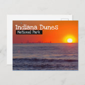 Nationaal park Indiana Dunes - Chicago Uitzicht Briefkaart (Voorkant / Achterkant)