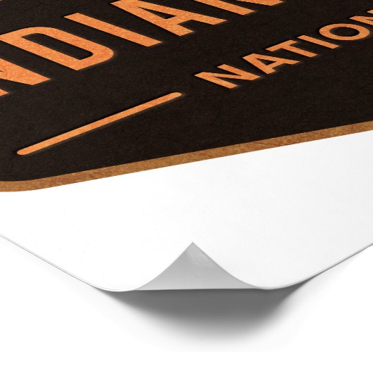 Nationaal Park Indiana Dunes Poster (Hoek)