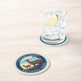 Nationaal Park Indiana Dunes Ronde Kartonnen Onderzetter (Insitu)