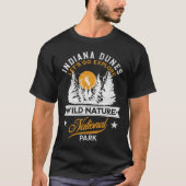 Nationaal Park Indiana Dunes T-shirt (Voorkant)