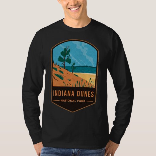 Nationaal Park Indiana Dunes T-shirt (Voorkant)