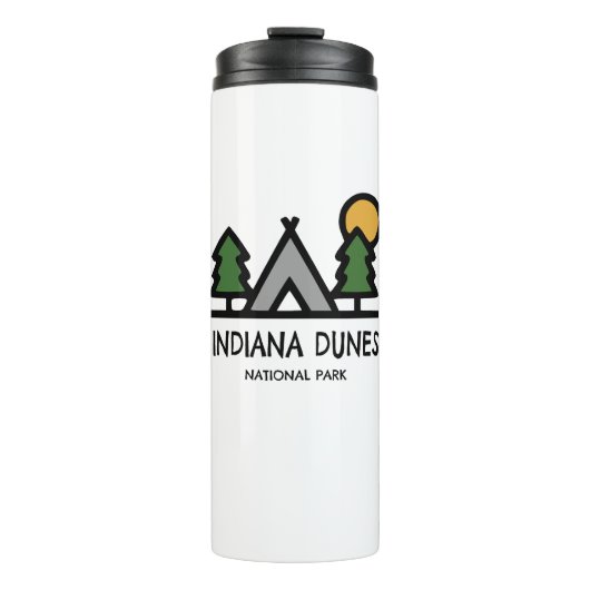 Nationaal Park Indiana Dunes Thermosbeker (Voorkant)