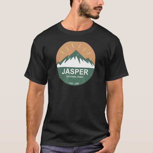 Nationaal park Jasper_5 T-shirt (Voorkant)