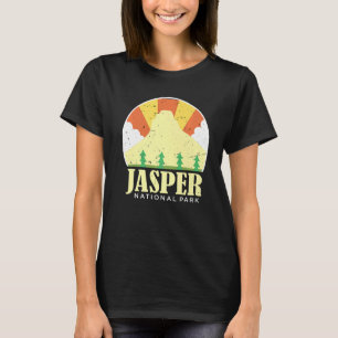 Nationaal Park Jasper Alberta Souvenir Icefi T-shirt