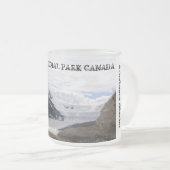 Nationaal Park Jasper - Athabasca Glacier Matglas Koffiemok (Voorkant rechts)