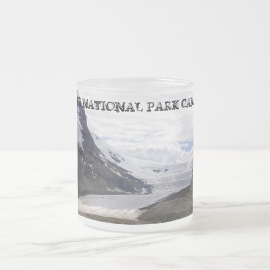 Nationaal Park Jasper - Athabasca Glacier Matglas Koffiemok (Center)