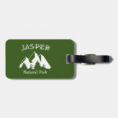 Nationaal Park Jasper Bagagelabel (Achterkant horizontaal)