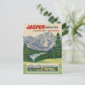 Nationaal Park Jasper Briefkaart (Staand voorkant)