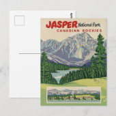 Nationaal Park Jasper Briefkaart (Voorkant / Achterkant)