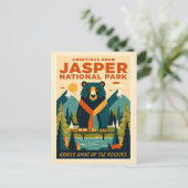 Nationaal park Jasper Canada Briefkaart (Staand voorkant)