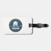 Nationaal Park Jasper Deer Bagagelabel (Achterkant horizontaal)