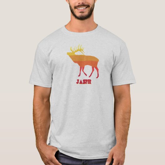 Nationaal park Jasper Elk T-shirt (Voorkant)
