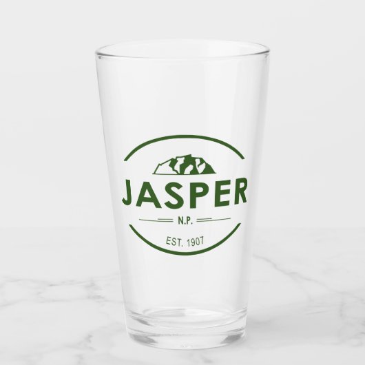 Nationaal Park Jasper Glas (Voorkant)