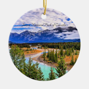 Nationaal Park Jasper in Canada Keramisch Ornament