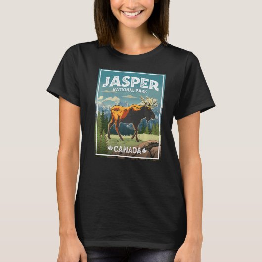 Nationaal park Jasper —  kijk T-shirt (Voorkant)