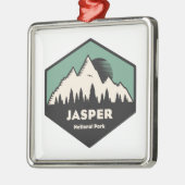 Nationaal Park Jasper Metalen Ornament (Links)