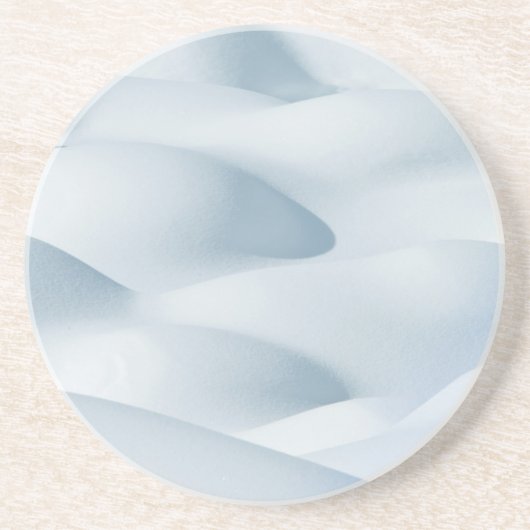 Nationaal Park Jasper, sneeuwwonden Zandsteen Onderzetter (Voorkant)