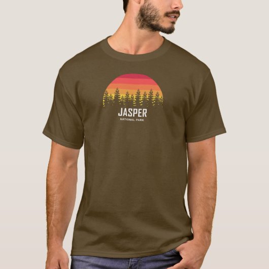 Nationaal Park Jasper T-shirt (Voorkant)