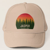 Nationaal Park Jasper Trucker Pet (Voorkant)