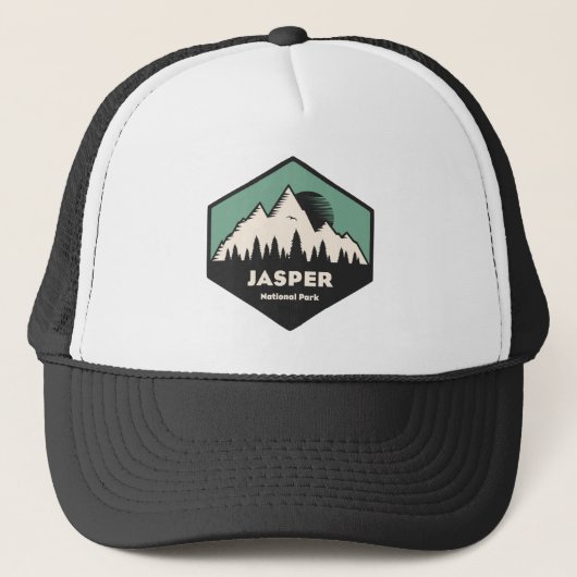 Nationaal Park Jasper Trucker Pet (Voorkant)
