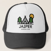Nationaal Park Jasper Trucker Pet (Voorkant)