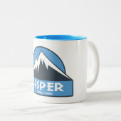 Nationaal Park Jasper Tweekleurige Koffiemok (Voorkant rechts)