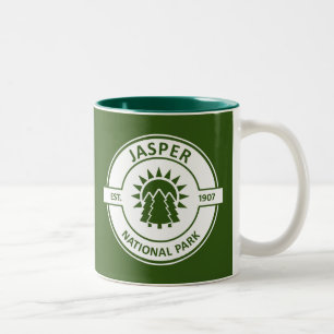 Nationaal Park Jasper Tweekleurige Koffiemok