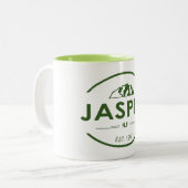 Nationaal Park Jasper Tweekleurige Koffiemok (Voorkant links)