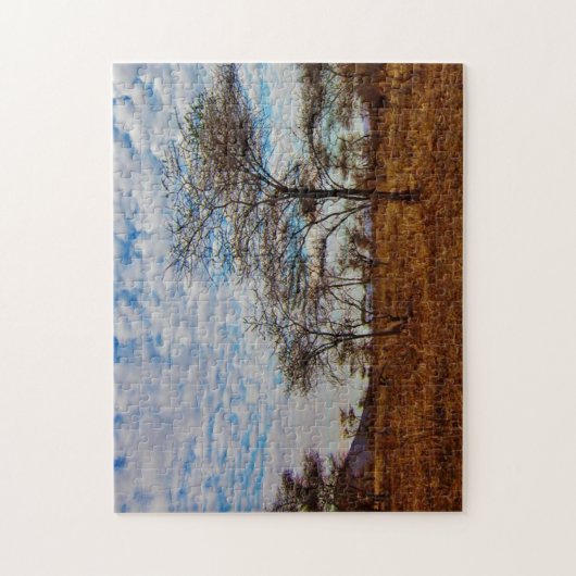 Nationaal Park Jigzaag Tanzania Serengeti. Legpuzzel (Verticaal)