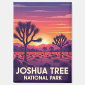 Nationaal park  Joshua-boom Magneet (Voorkant)