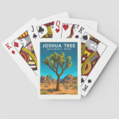 Nationaal park  Joshua-boom Pokerkaarten (Achterkant)
