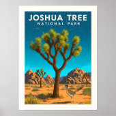Nationaal park  Joshua-boom Poster (Voorkant)