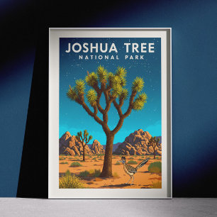 Nationaal park Joshua-boom Poster
